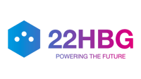 22HBG - Logo colorato con sfondo trasparente
